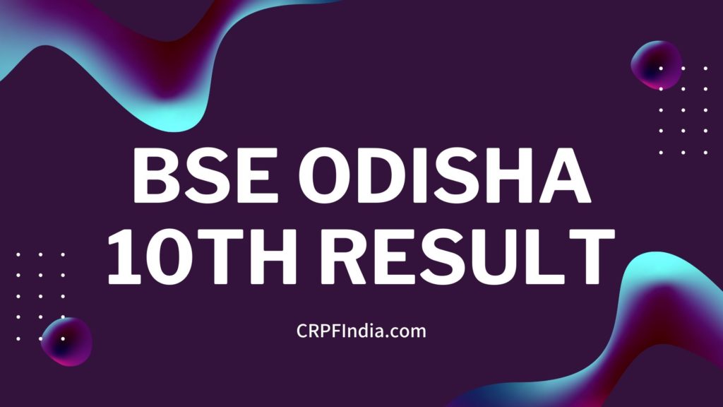 BSE_Odisha_10th_result_2020