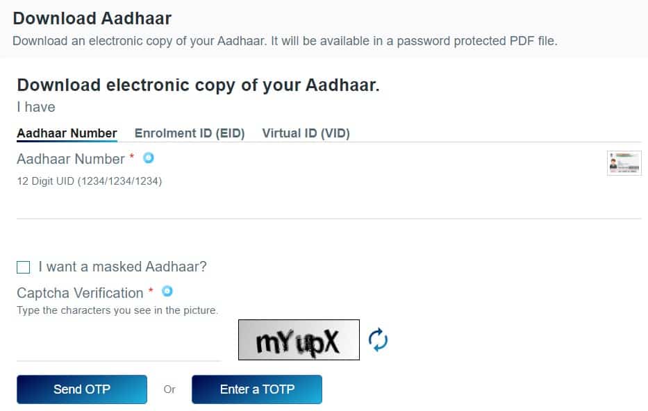 Baal Aadhaar Card Registration