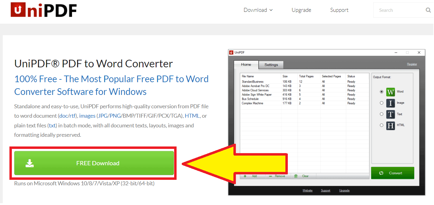 how to convert pdf to word document offline
