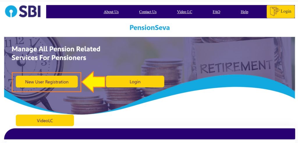 एसबीआई पेंशन सेवा पोर्टल ऑनलाइन पेंशनर पंजीकरण - SBI Pension Seva Portal