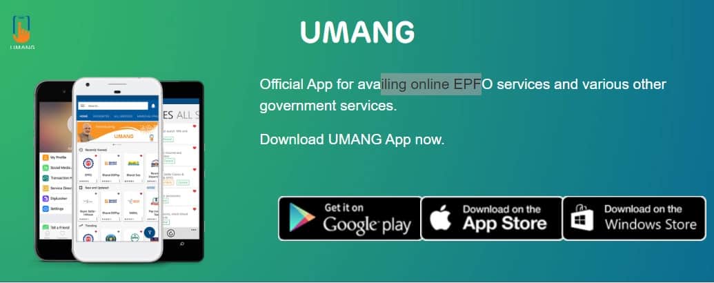 UMANG mobile app
