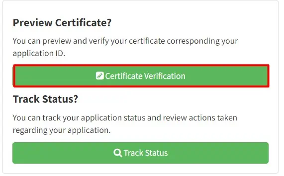 certificate verification keise kren