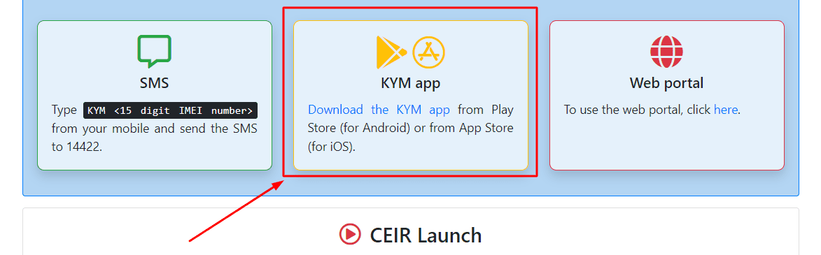 kym app 2022