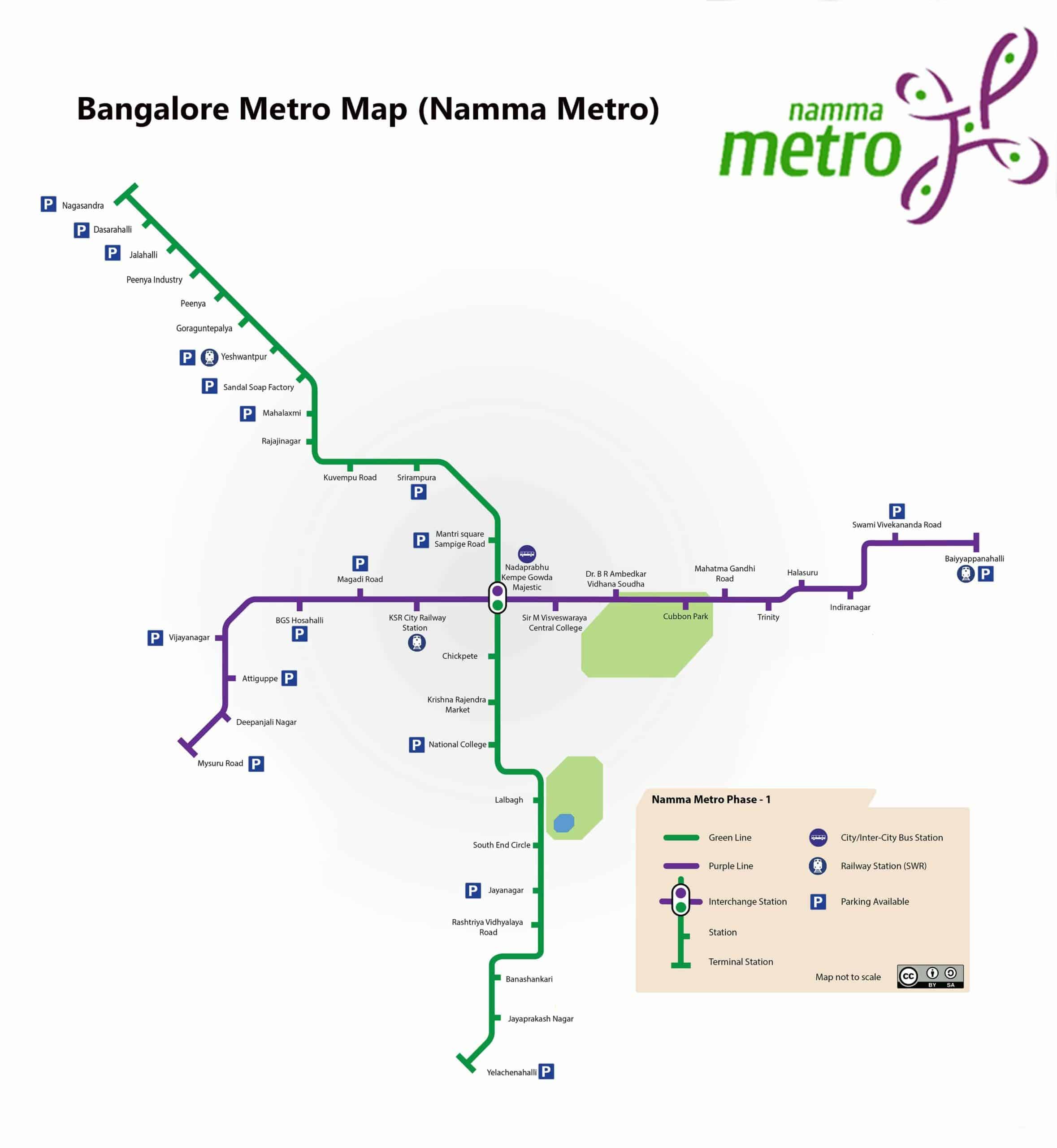 Bangalore Metro Route Map Guide