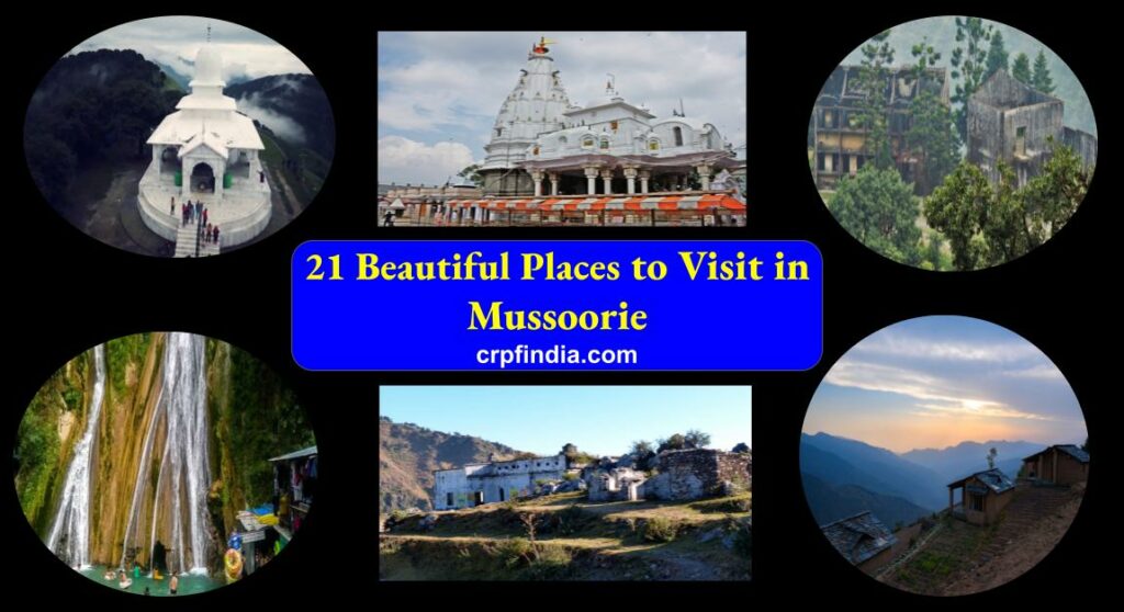 Places to visit mussoorie