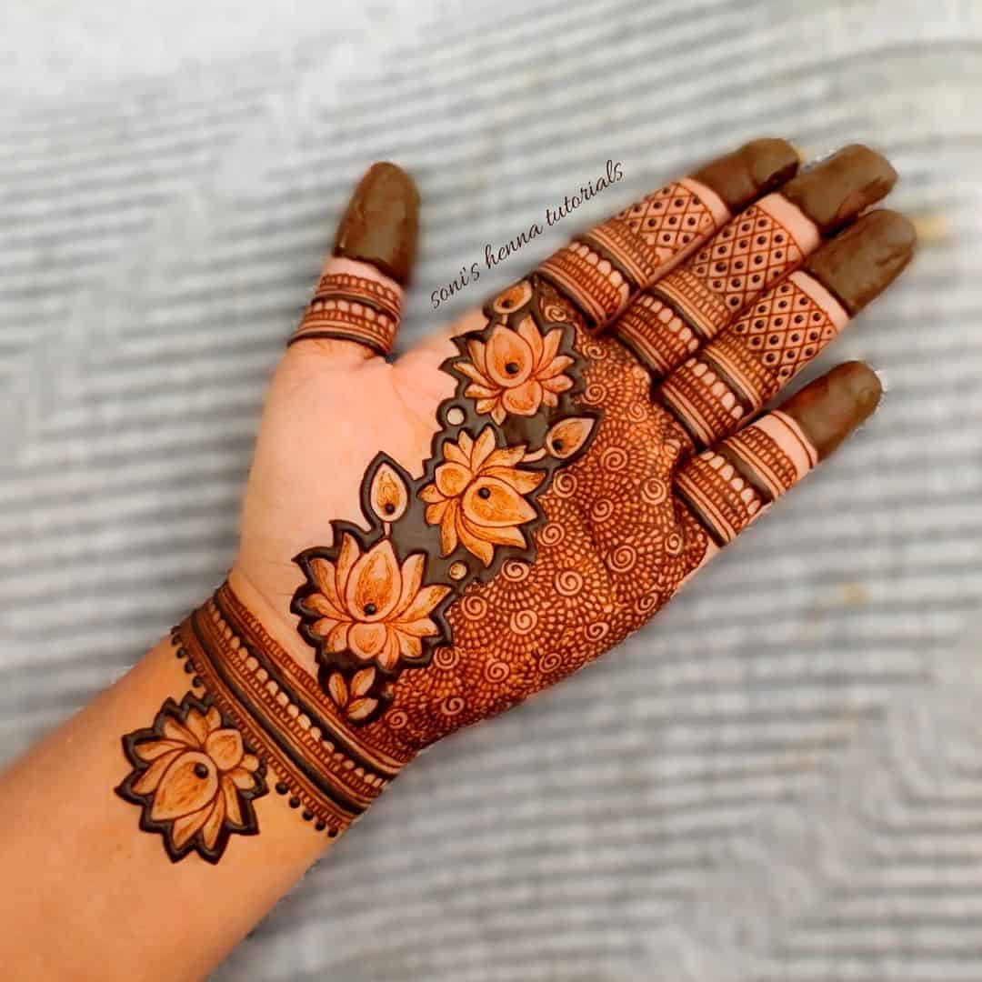 4 easy mehndi designs in one video | 4 easy mehndi designs in one video -  simple henna design tutorial | By Mehndi Planet | Facebook