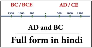 ईस्वी (AD) और ईसा पूर्व (BC) क्या है ? AD-BC full form in hindi