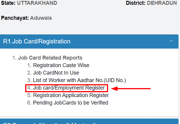 अगर आप उत्तराखंड से है तो Uttarakhand के ऑप्शन दिखाई देगा उस पर क्लिक करना है। आप जिस state में रहते हो उसका नाम select करना है। 